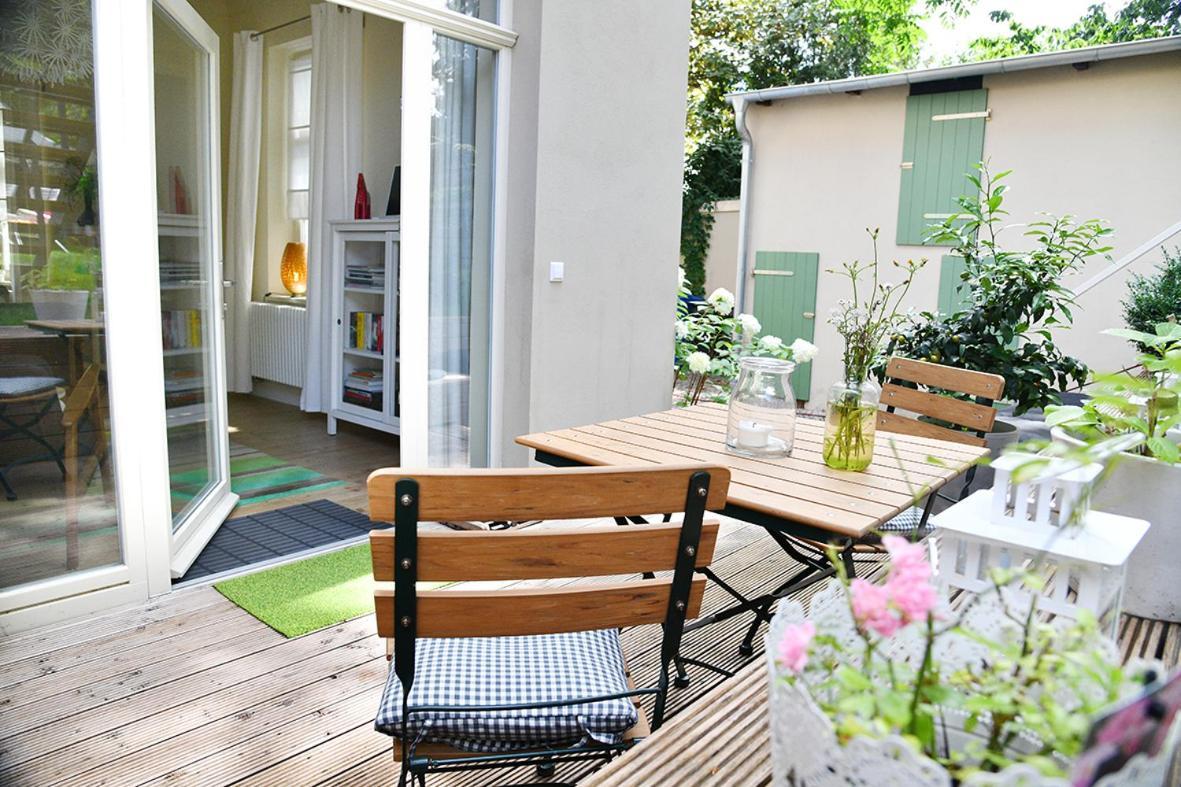 JETHON Studio-Appartement im Grünen Bernburg Exterior foto